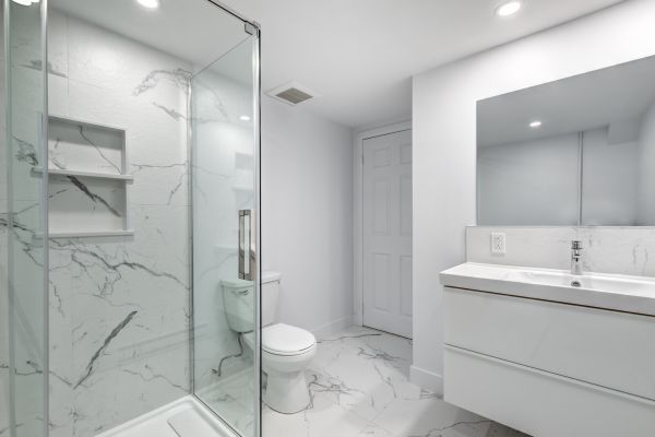 Basement Bathroom Installation in Marion