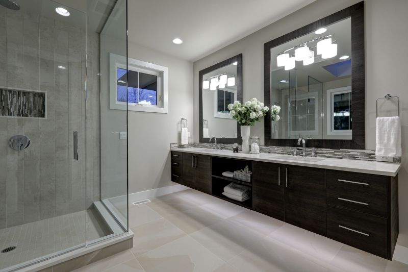 Elegant Vanity with Lighting